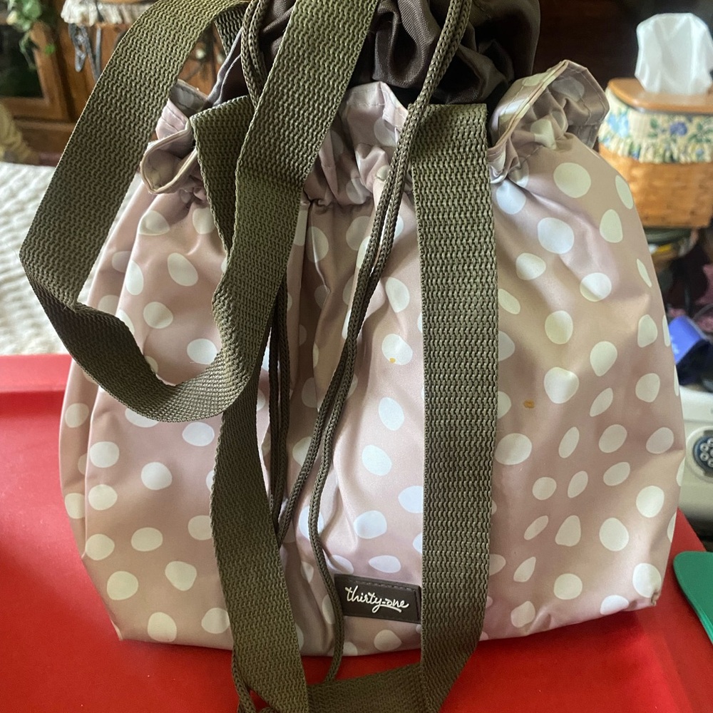 Thirty one insulated lunch bag,cinch thermal lunch tote,used carryall portfolio